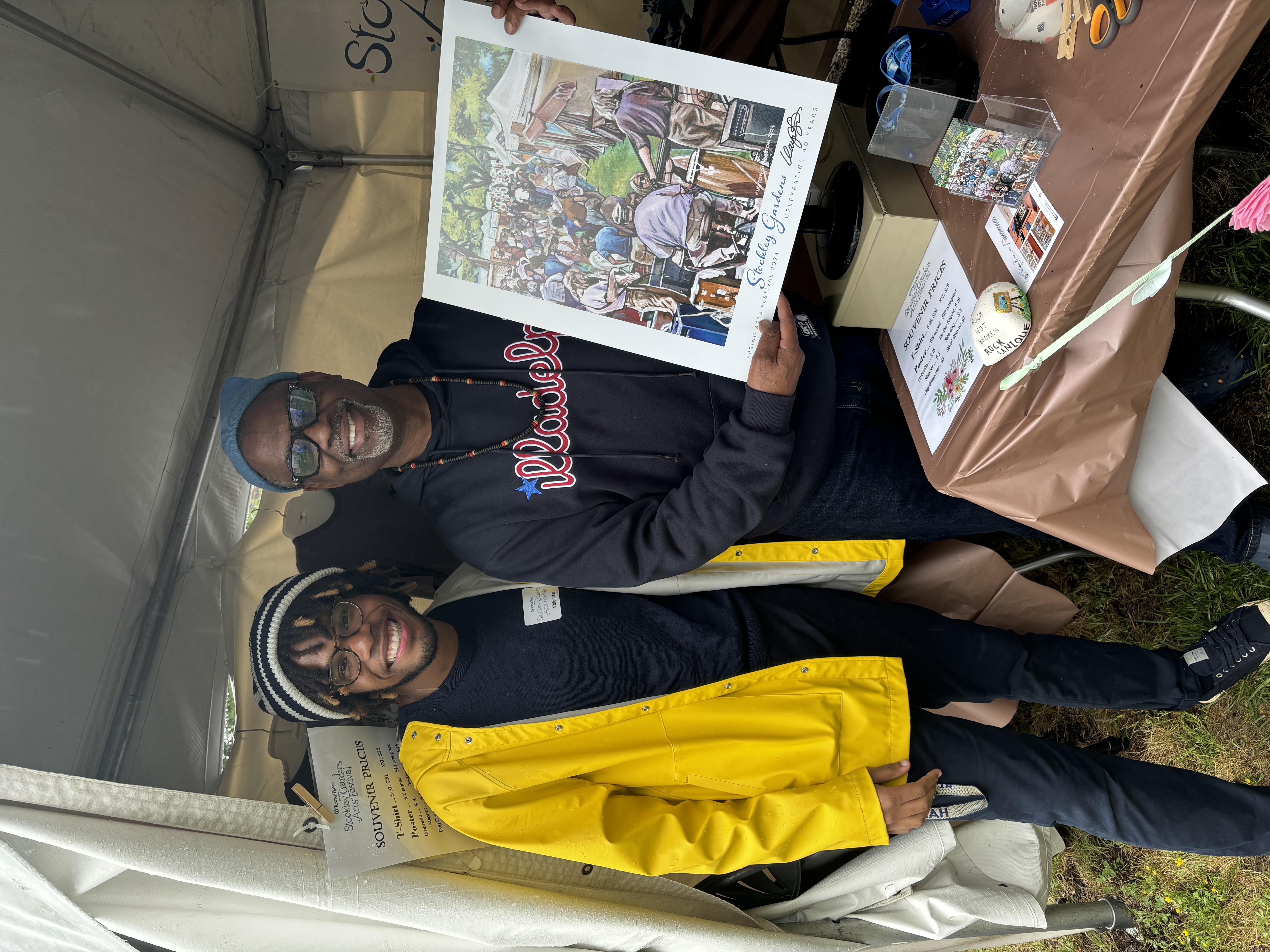 Christen at Stockley Gardens Arts Festival